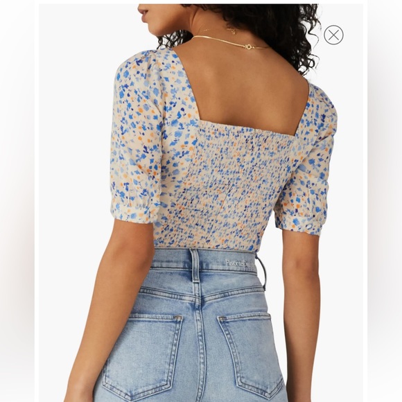 Favorite Daughter Floral Blouse Sz. L NWT - Picture 6 of 13